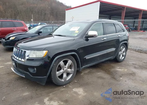 2012 Jeep Grand Cherokee Overland from USA, damaged, VIN 1C4RJFCT0CC141652